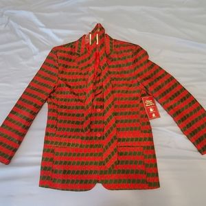 Men's Christmas Blazer & Tie - Large (42/44).